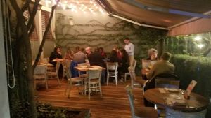 inside at Suna in Bogota