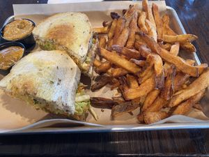 Vegan Rachel  at Grid City Beer Works in Salt Lake City