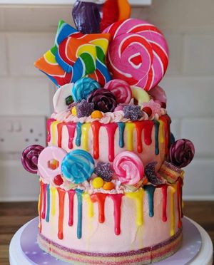 Custom birthday cake! at Munchie Mummy's in Bolton