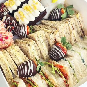 Afternoon tea boxes  at Munchie Mummy's in Bolton