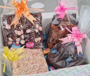 Easter treat boxes  at Munchie Mummy's in Bolton