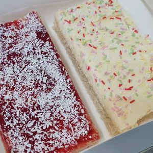 Tray bake selection box  at Munchie Mummy's in Bolton