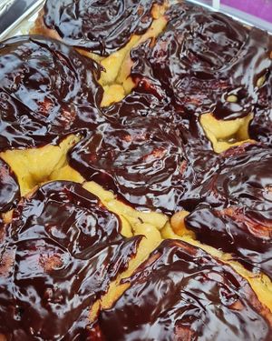 Jaffa cake buns  at Munchie Mummy's in Bolton