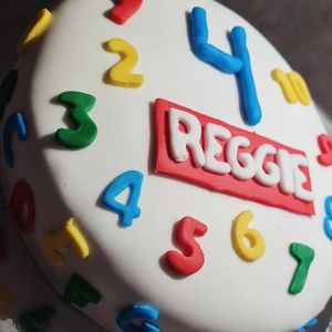 Custom cake at Munchie Mummy's in Bolton