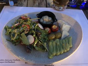 Vegan appetizer - absolutely fantastic  at Salt & Pepper in Medulin