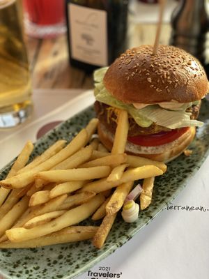 vegan Burger   at Salt & Pepper in Medulin