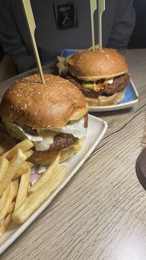 Vegan burgers  at Salt & Pepper in Medulin