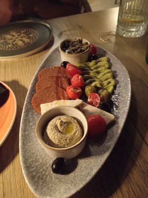 Vegan Meze at Salt & Pepper in Medulin