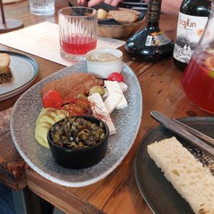 Vegan starter at Salt & Pepper in Medulin