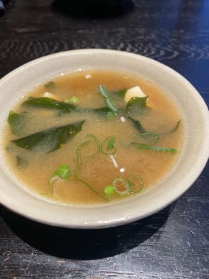 Miso-Suppe gibt’s beim Mittagstisch gratis dazu!  at Citta in Hamburg