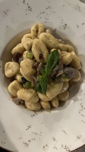 Vegan gnocchi   at Rivijera in Budva