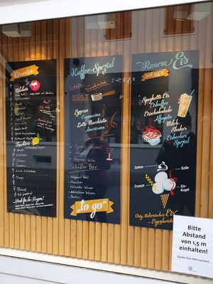 Übersicht at Eis Riviera am Marktplatz in Oberstdorf