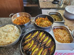 Partitiualy vegetarian and vegan, very tasty at Gozlemeci Sema in Fethiye