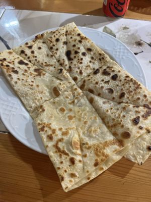 Walnut - Honey pancake  at Gozlemeci Sema in Fethiye