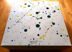 Beautifully packaged  at Artelier Cafe & Bar in Bratislava