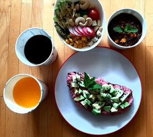 Simple but very tasty at Artelier Cafe & Bar in Bratislava