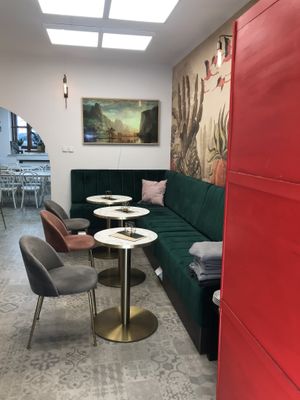 Interior at Artelier Cafe & Bar in Bratislava