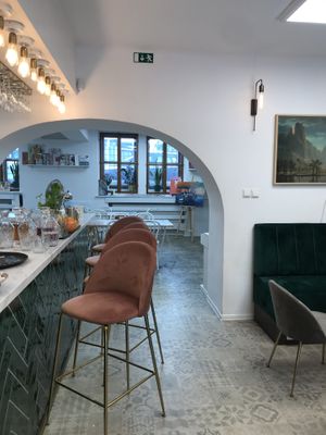 Interior at Artelier Cafe & Bar in Bratislava