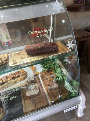 All desserts are vegan!   at Cafe Castille in Valletta