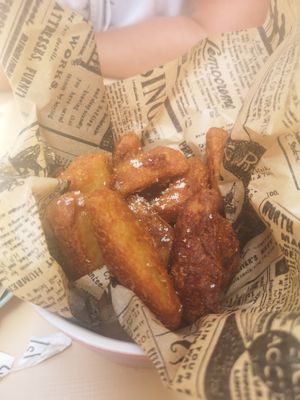 Amazing wedges! at Black Cat Café in Gozo