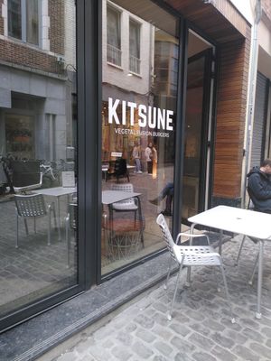  at Kitsune Burgers in Brussels