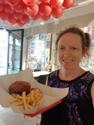  at Kitsune Burgers in Brussels