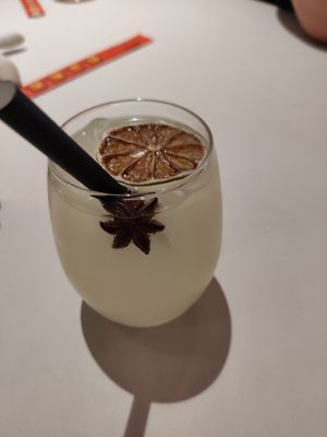 Ginger beer at Kitsune Burgers in Brussels