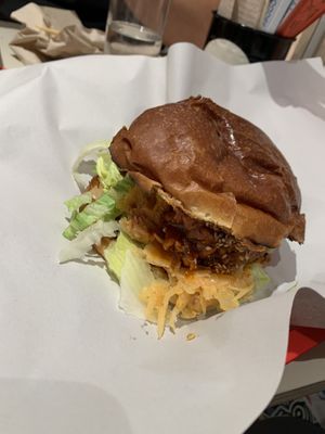   at Kitsune Burgers in Brussels