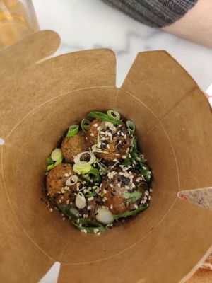 Kimchiball at Kitsune Burgers in Brussels