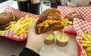  at Kitsune Burgers in Brussels