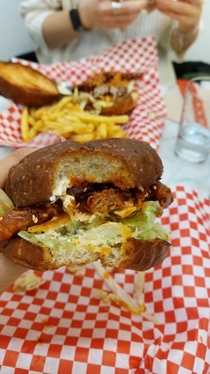  at Kitsune Burgers in Brussels