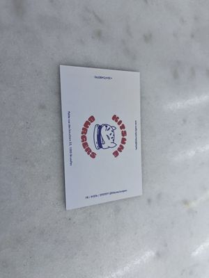 It‘s a reward card  at Kitsune Burgers in Brussels