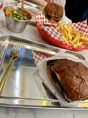   at Kitsune Burgers in Brussels