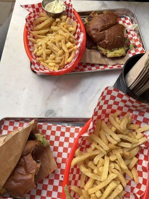   at Kitsune Burgers in Brussels