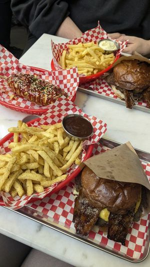  at Kitsune Burgers in Brussels