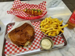  at Kitsune Burgers in Brussels