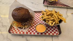  at Kitsune Burgers in Brussels