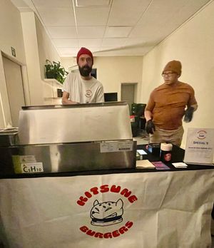  at Kitsune Burgers in Brussels