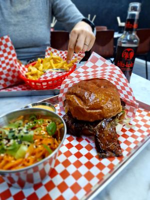  at Kitsune Burgers in Brussels