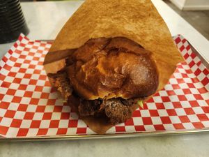  at Kitsune Burgers in Brussels