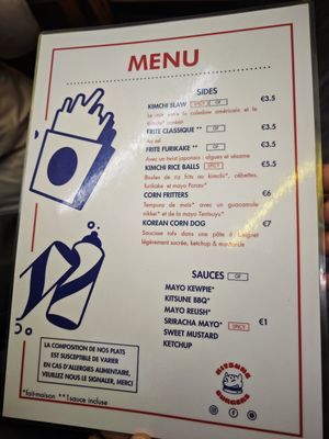  at Kitsune Burgers in Brussels