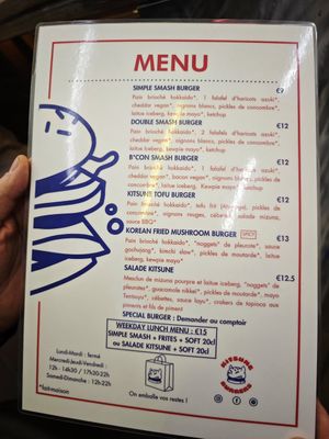  at Kitsune Burgers in Brussels