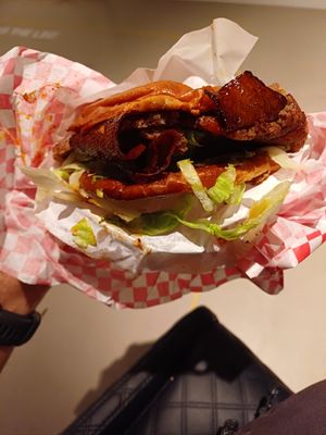  at Kitsune Burgers in Brussels