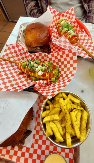  at Kitsune Burgers in Brussels