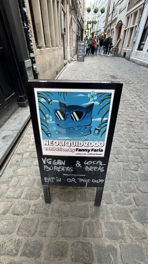   at Kitsune Burgers in Brussels