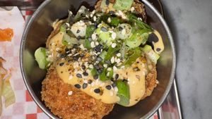   at Kitsune Burgers in Brussels