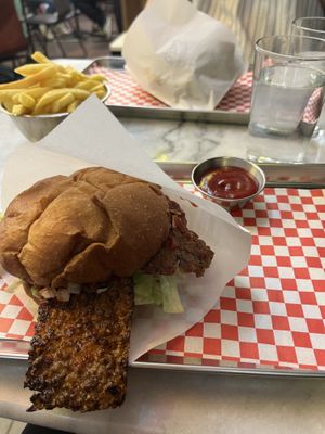   at Kitsune Burgers in Brussels