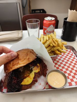  at Kitsune Burgers in Brussels