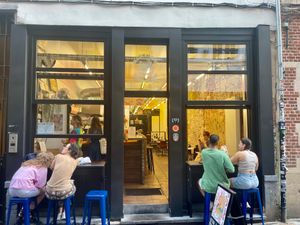  at Kitsune Burgers in Brussels