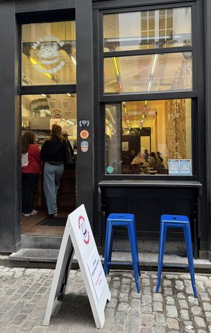   at Kitsune Burgers in Brussels